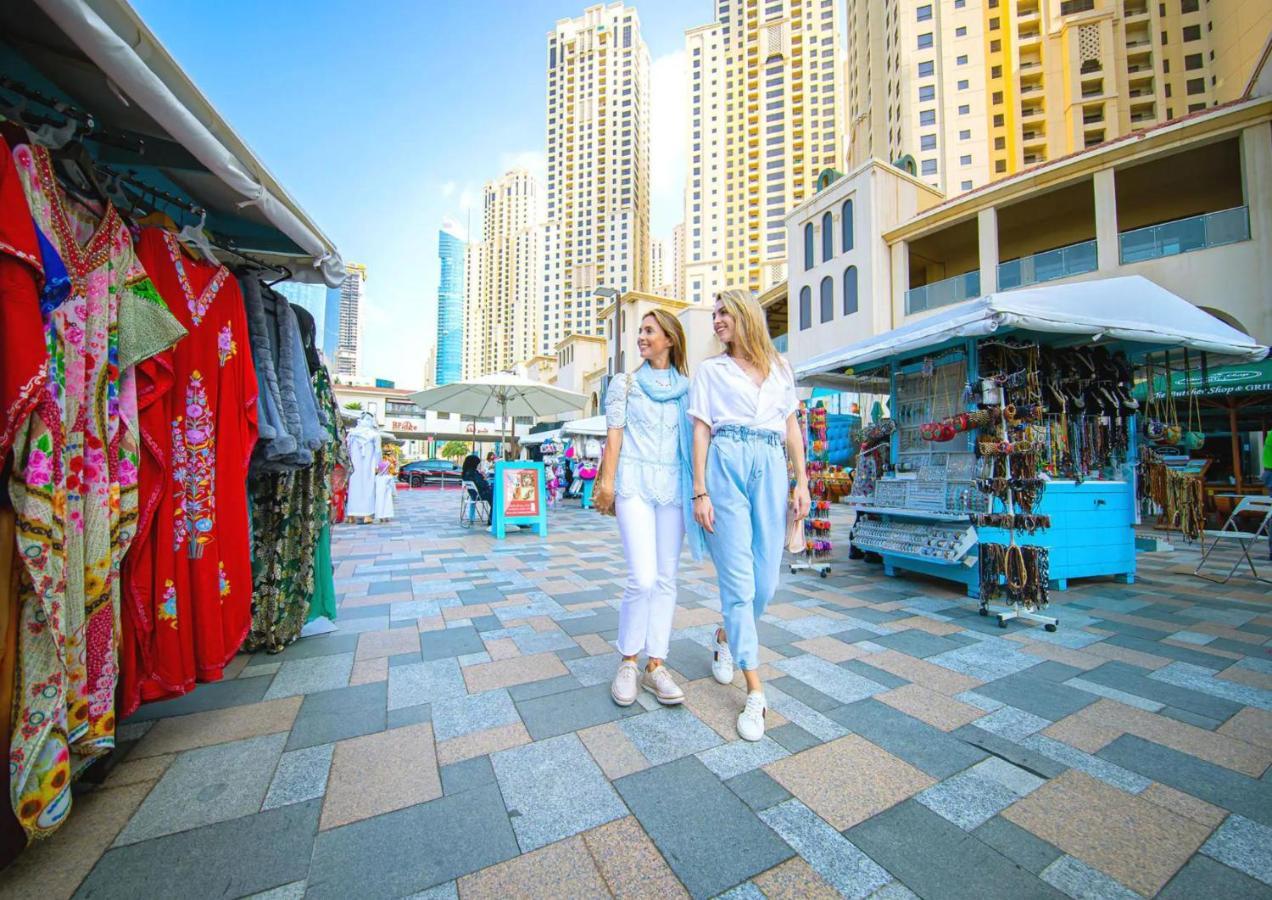 Luxury Jbr I Al Fattan Full Sea View I Free 5 Star Beach Resorts Access Dubaj Kültér fotó